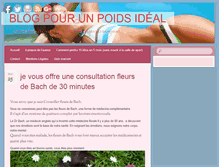 Tablet Screenshot of poids-ideal.philampm.com